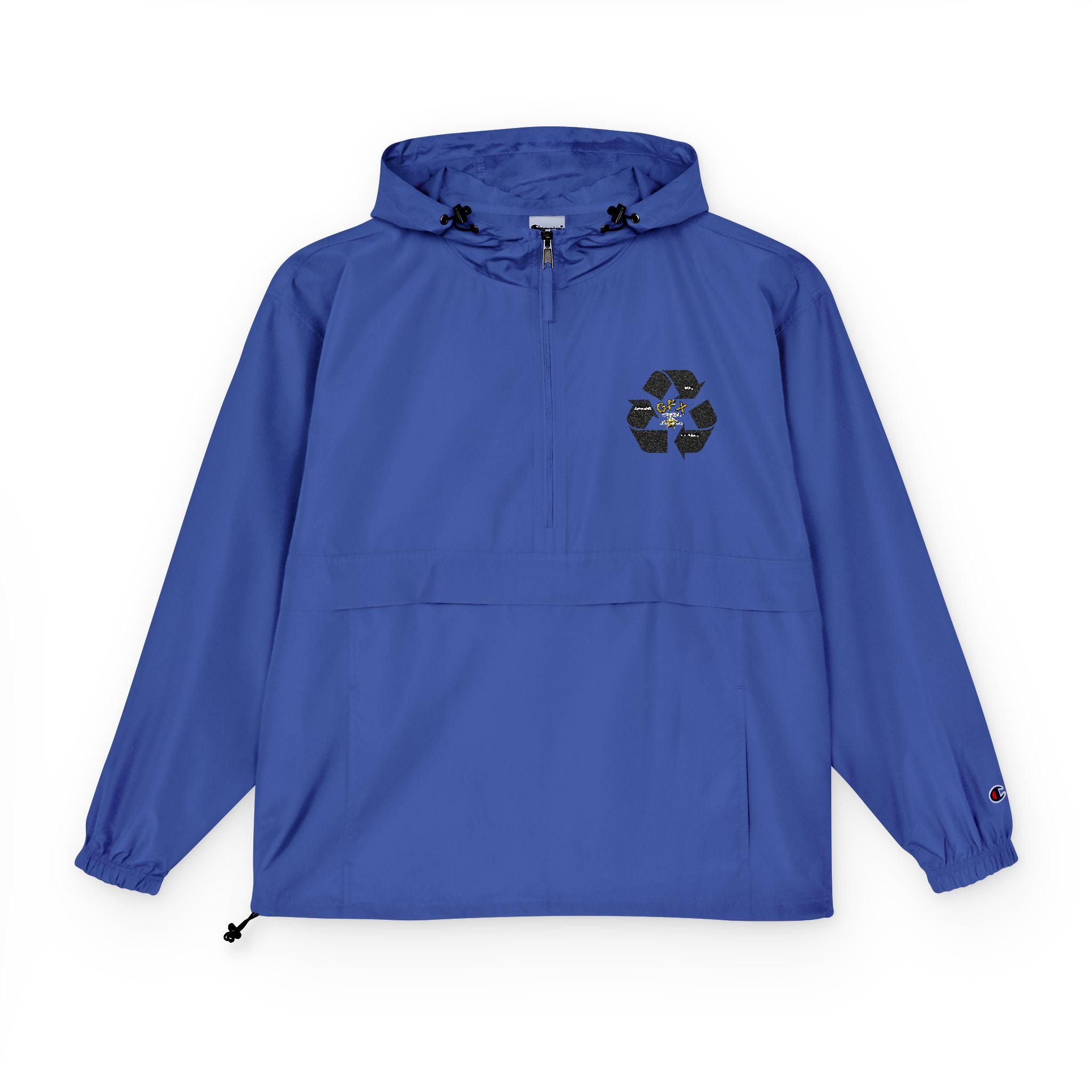 GFX SIGNATURE INFINITY LOGO (BLK) CHAMPION PACKABLE ANORAK JACKET