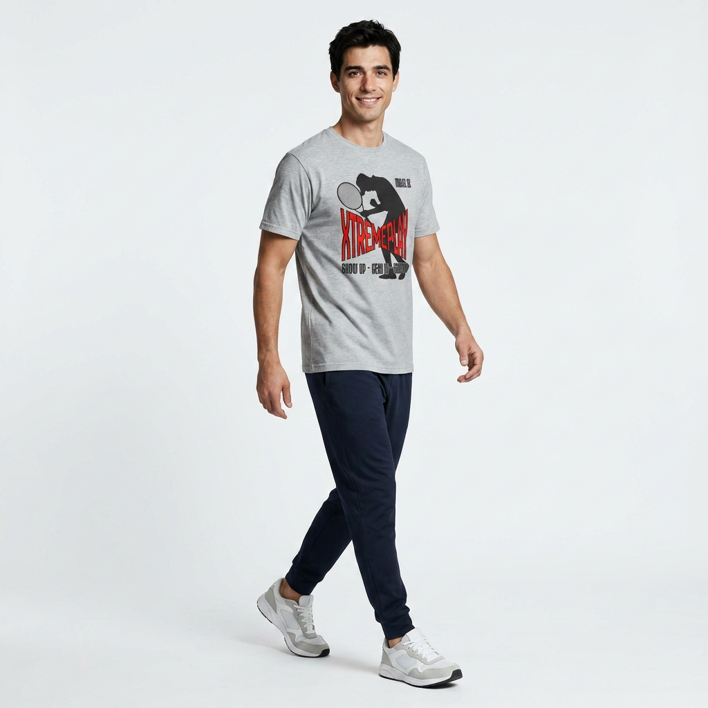 Generated by Modelfy for XTREME PLAY TENNIS MATCH SET Short-Sleeve Unisex T-Shirt
