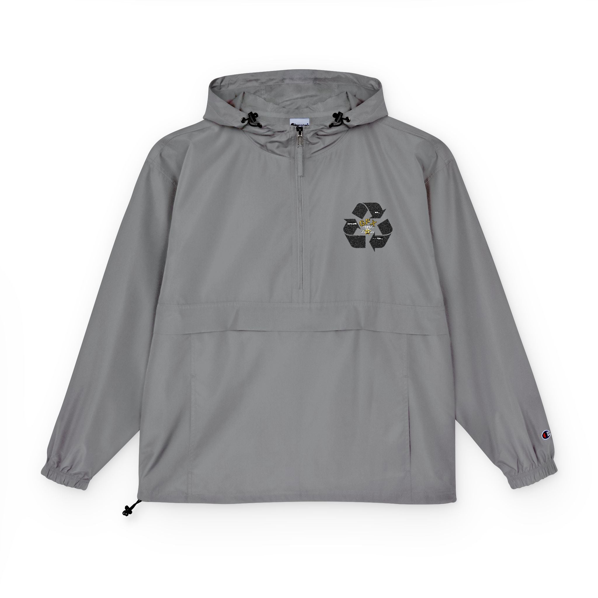 GFX SIGNATURE INFINITY LOGO (BLK) CHAMPION PACKABLE ANORAK JACKET